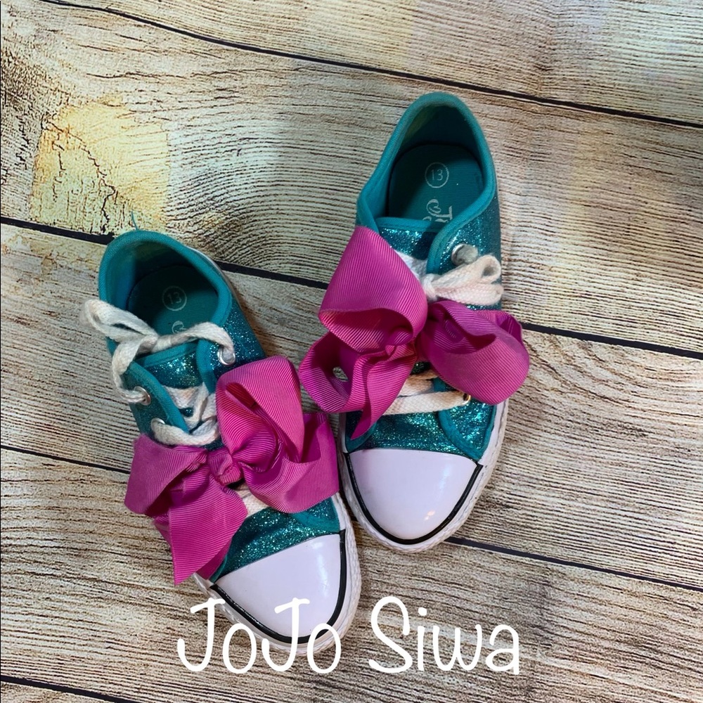 JoJo Siwa glitter shoes